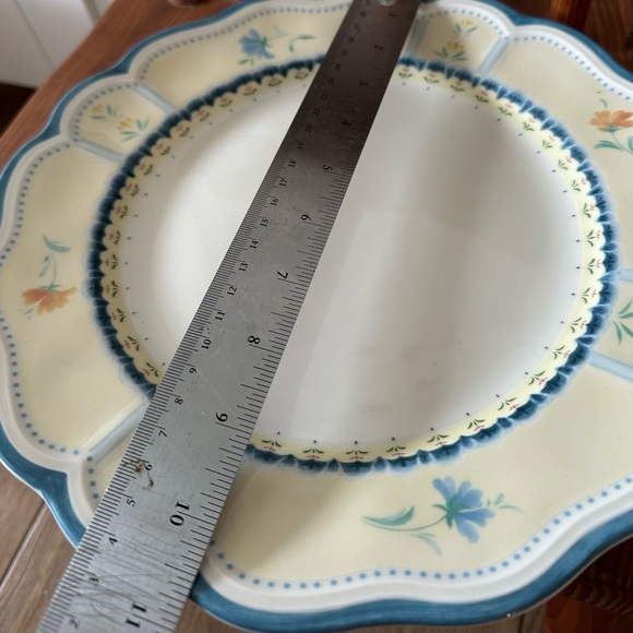 Set of 2 Lenox Provencal Garden Provencal Blossom Dinner Plate Soup Pasta Bowl - Picture 4 of 10